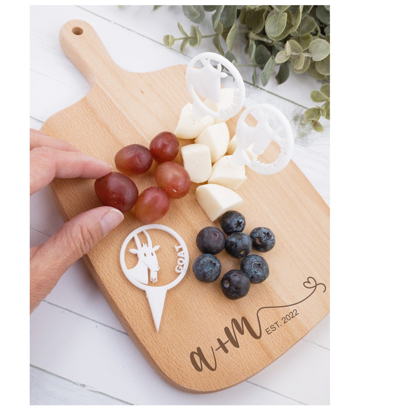 Charcuterie board marker
