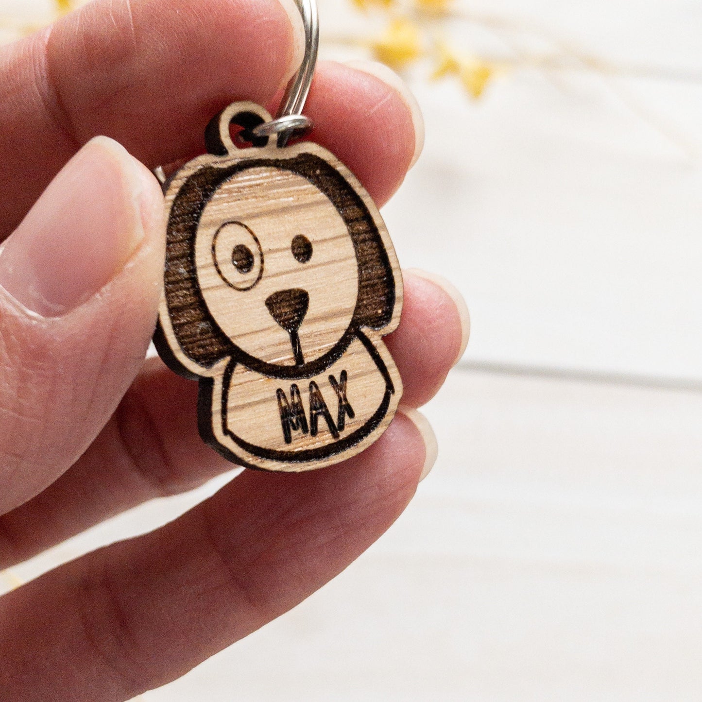 Pet keychain for pet lovers