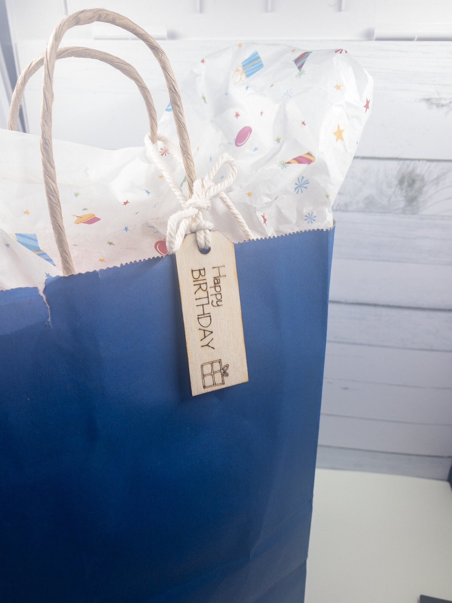 Wooden gift Tags set
