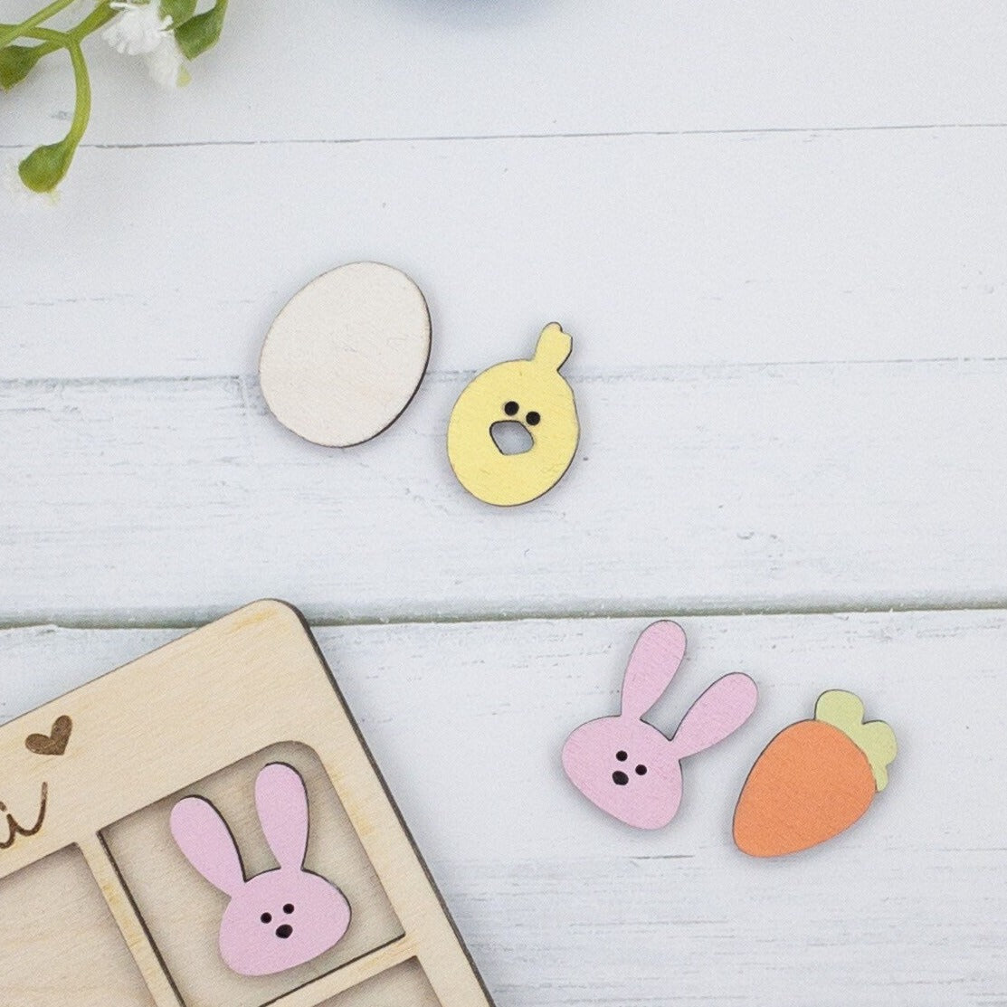 Personalized easter tic tac toe basket stuffer