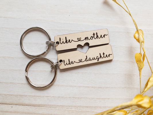 Mother daughter gift, mom keychain, Mother’s Day gift