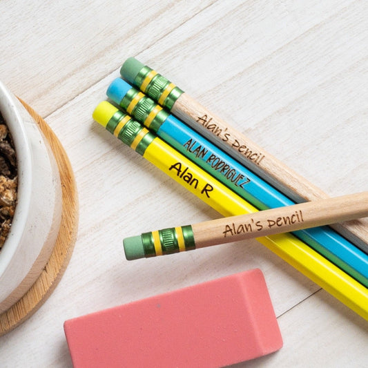 Personalized pencils set