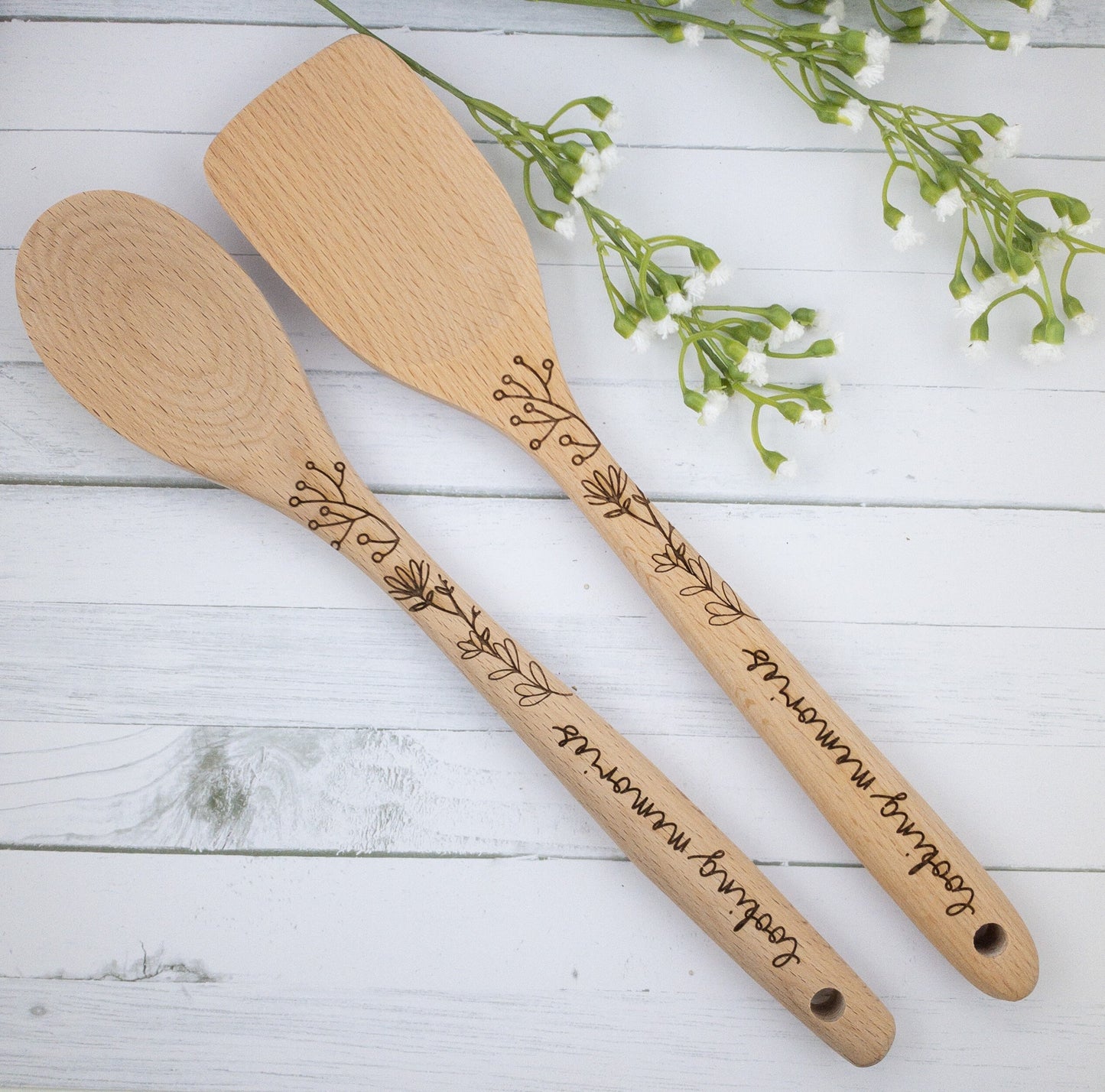 Personalized Wooden spoons sets