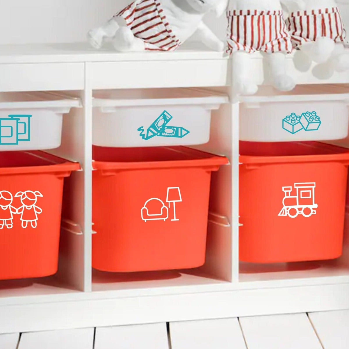 Label Toy Set Custom toys storage labels – Design4life Store